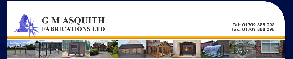 Bespoke wrought iron gates & railing, Barnsley, South Yorkshire